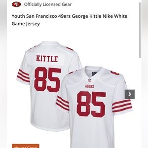 Youth Kittle Niners Jersey